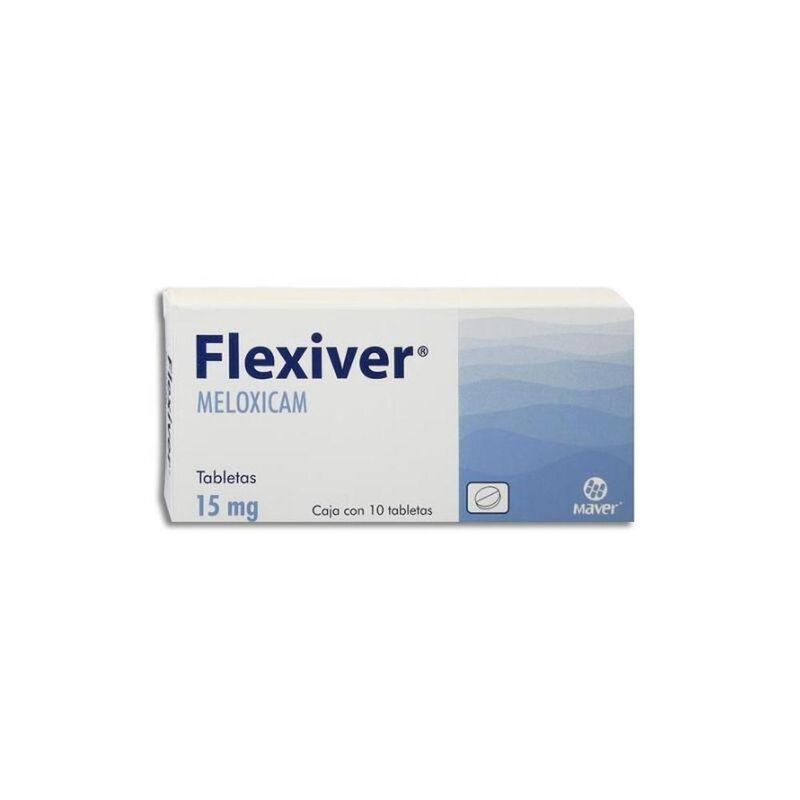 Flexiver 10 Tabs 15Mg 15mg caja con 10 tabletas image number null
