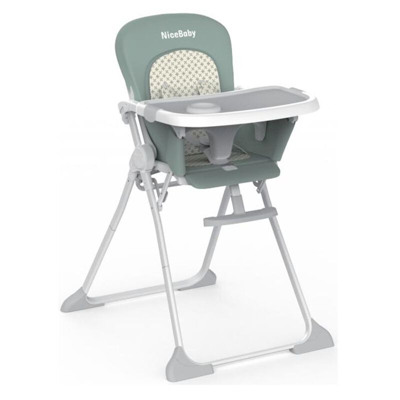 Silla Alta Multifuncional Plegable Para Bebé image number null