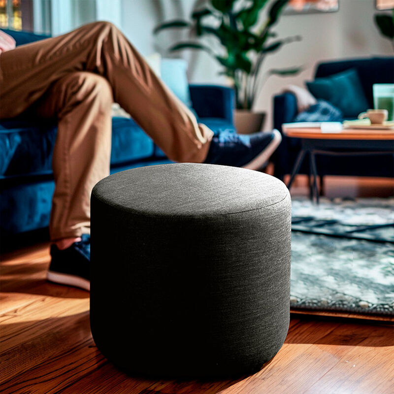 Banco Taburete Decorativo Bora Gris Oxford image number null