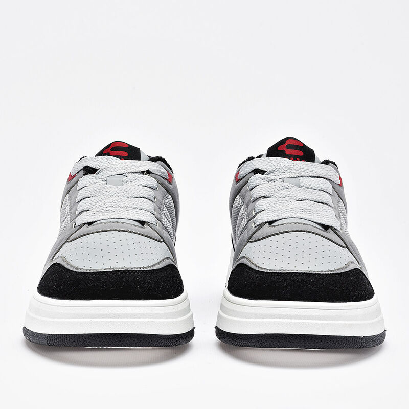 Charly tenis sport para hombre gris negro rojo ... image number null