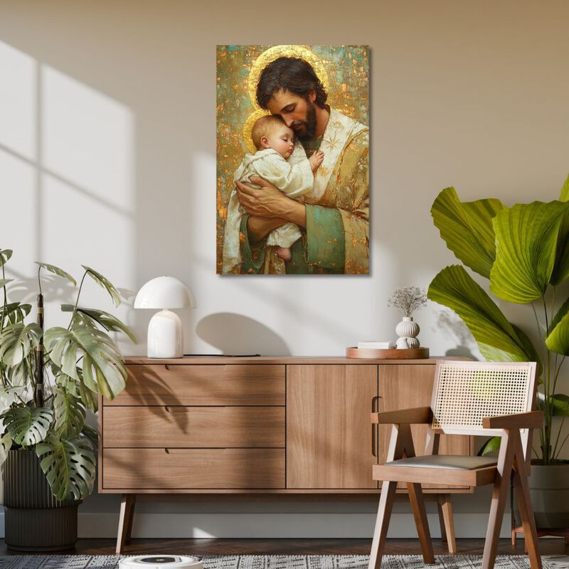Cuadro Decorativo Impreso 60x80cm San Jos&eacute; image number null