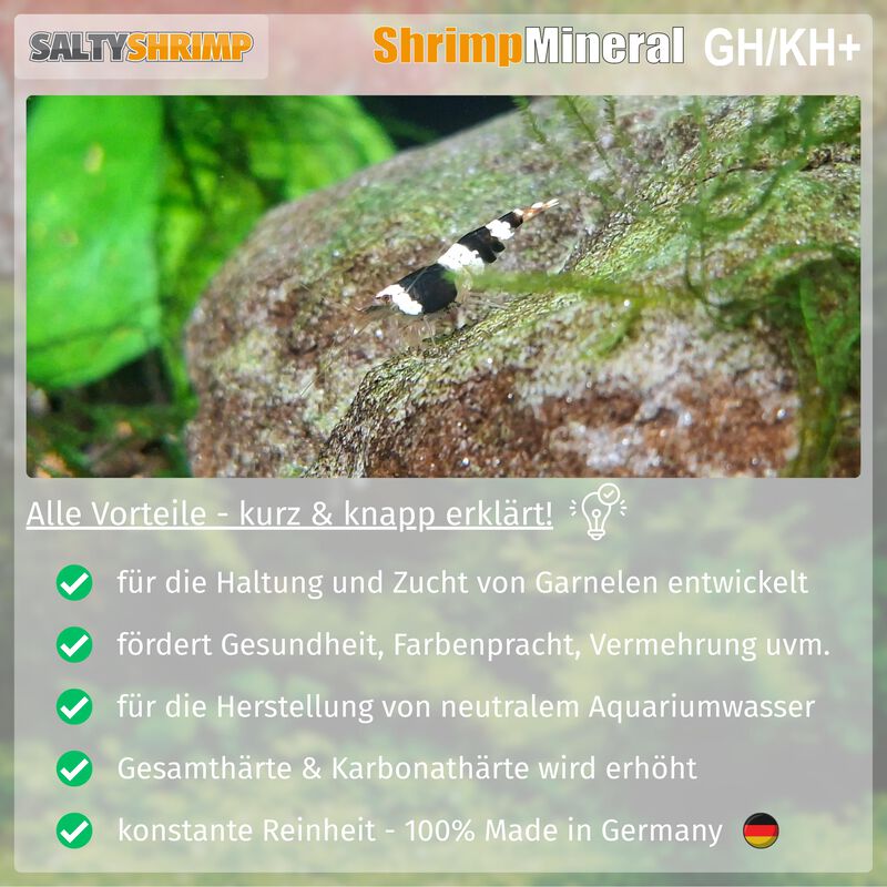 Tratamiento de agua Saltyshrimp GH/KH+ 750g image number null