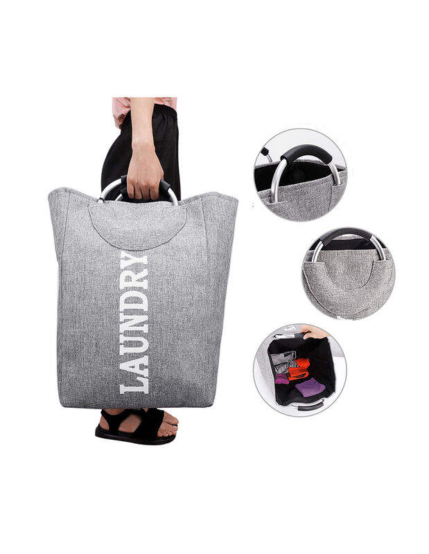 Cesto para Ropa Sucia Ohio Gris image number null