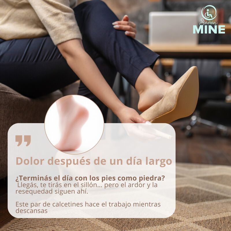 Calcetines Hidratantes con Gel Spa | Pies Suave... image number null