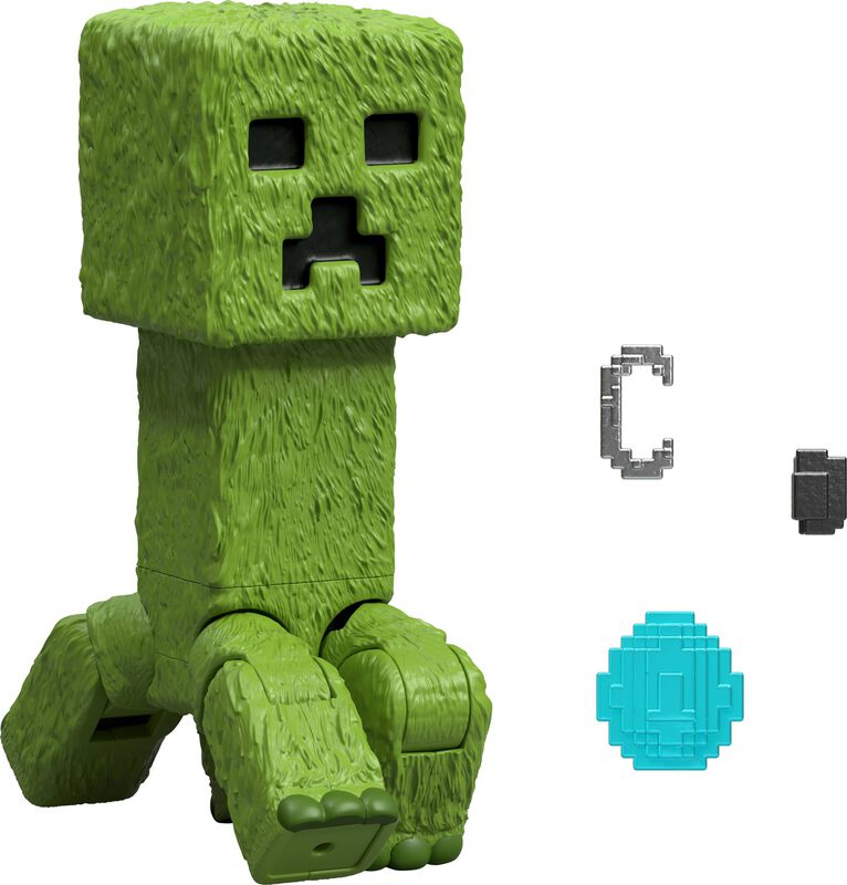 Set De Figuras De Acci&oacute;n Mattel Minecraft Creep... image number null