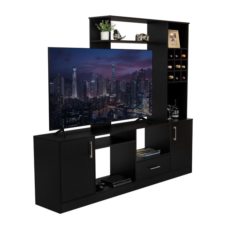Mesa Para Tv Beijing  Wengue  Para Tv De 60'' V... image number null