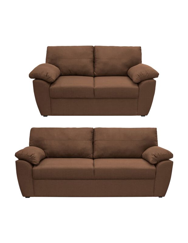 Sof&aacute; 3 Plazas + Love Seat Sefora Tapizado Linat... image number null