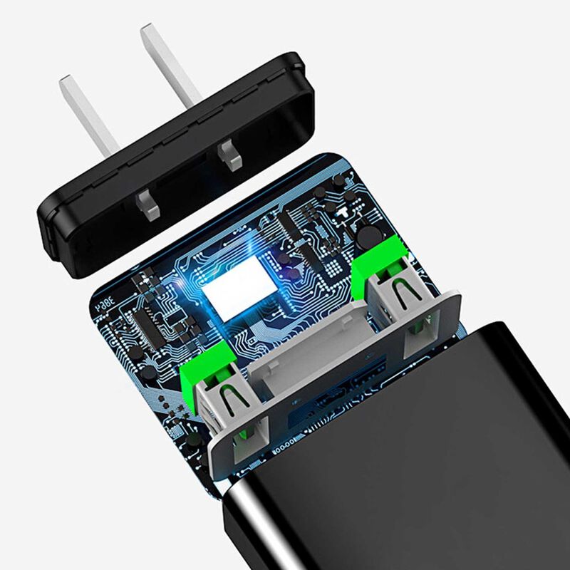 Cargador Ac Choetech 2 X Usb-a 2.2amp Universal... image number null