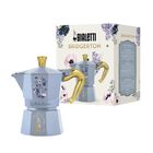 Bialetti &mdash; Moka Express Bridgerton: Ic&oacute;nica M&aacute;quina De Caf&eacute; Espresso Para Estufa &mdash; Licencia Oficial De Netflix, 3 Tazas (4.3 Oz.), Aluminio