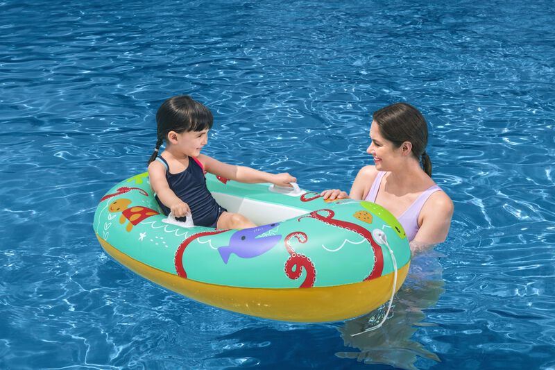 Barca hinchable para bebé 1,1 m x 64 cm x 25 cm... image number null
