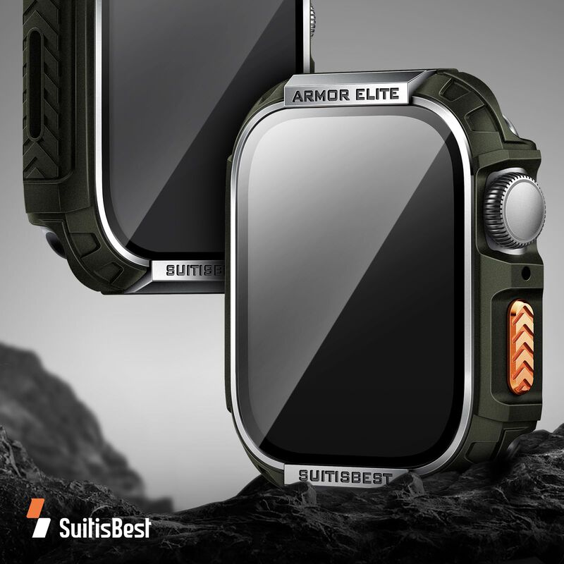 Funda Suitisbest Metal Rugosa 46mm para Apple W... image number null