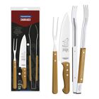 Juego Para Asado Tramontina 22399/075 Churrasco 3 Piezas Mangos De Madera Syp