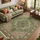 Alfombra Amada Homefurnishing 244x152 Cm Verde Lavable