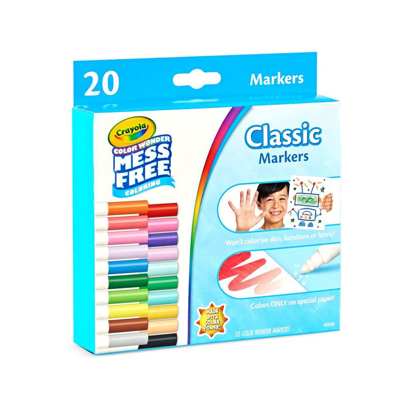 Juego De Rotuladores Crayola Color Wonder 20 Br... image number null