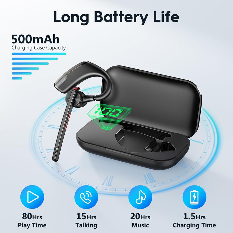 Auriculares Bluetooth New Bee M51 Auriculares I... image number null