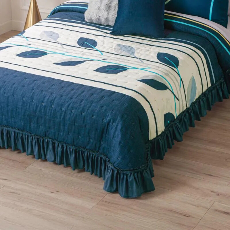 Colcha Neo Fresno Azul King Size Fundas Decorat... image number null