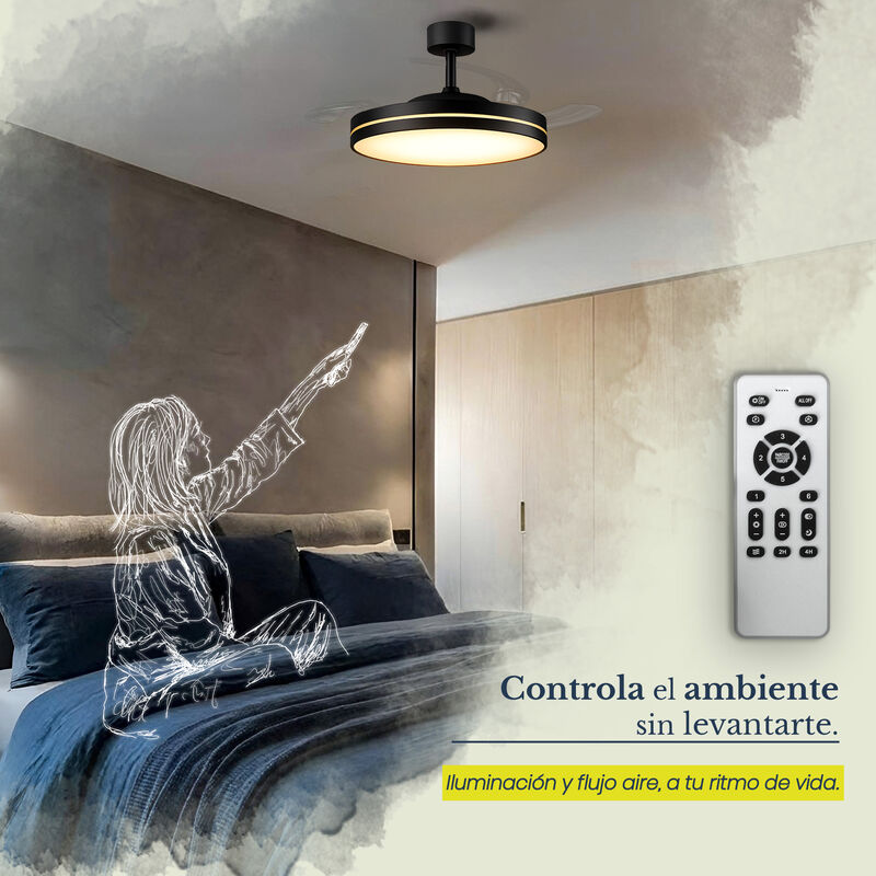 Ventilador de Techo MIL LUCES TORBELLINO II - A... image number null
