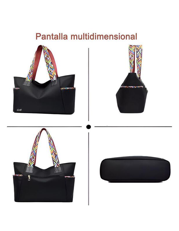 Bolsa Tote Pink Brule Para Mujer image number null