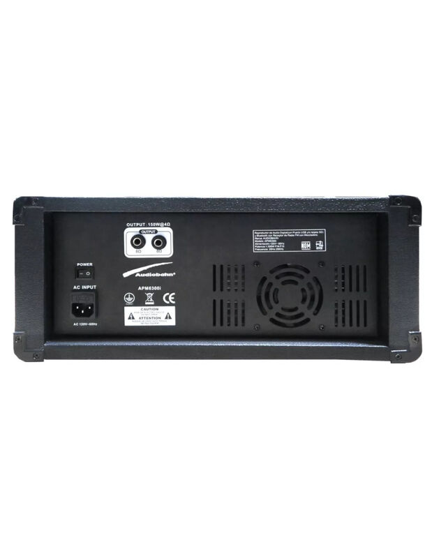 Consola amplificada 6 canales 300w Audiobahn AP... image number null