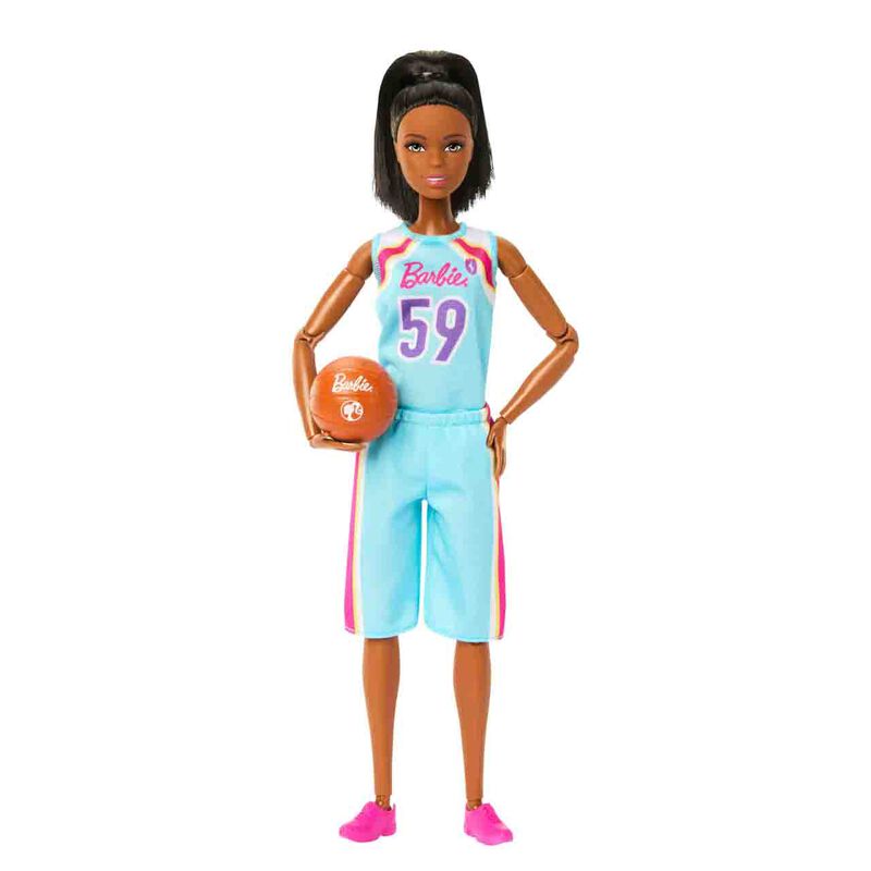 Mu&ntilde;eca Barbie Hecha Para Moverse, Jugadora De B... image number null