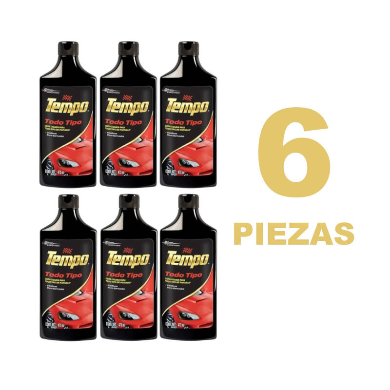 Cera Líquida Tempo todo tipo pinturas 473ml kit... image number null