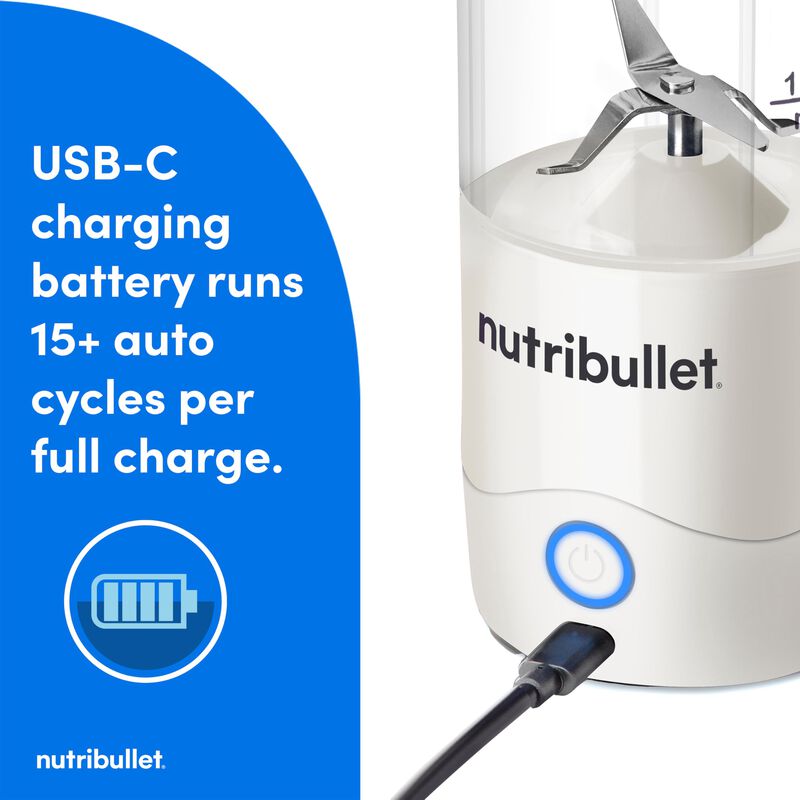 Licuadora Port&aacute;til Nutribullet Nbpb50100w 600ml... image number null