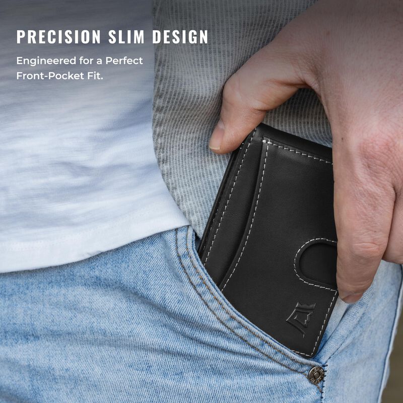 Cartera Kings Loot Slim Minimalista Negro &Oacute;nix image number null