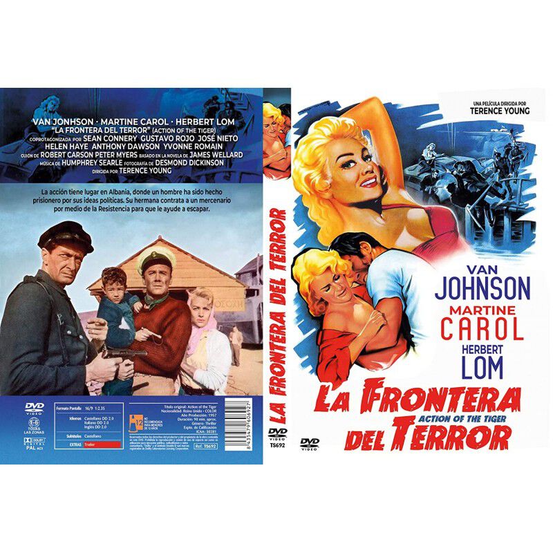 La Frontera Del Terror [dvd] (1957) Action Of T... image number null