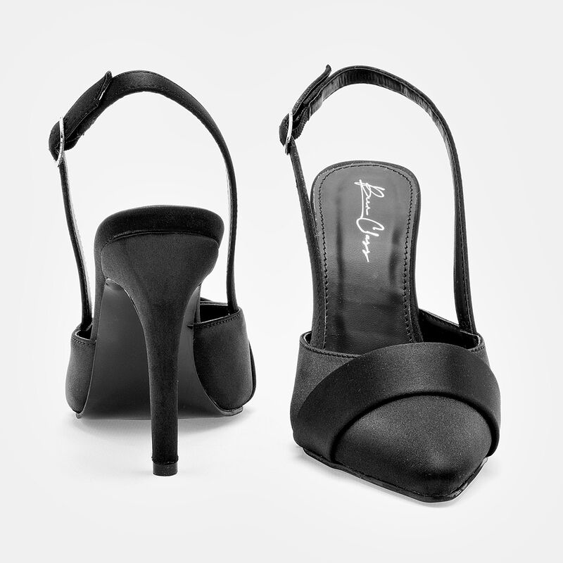 Been Class Zapatilla para mujer negro satin image number null
