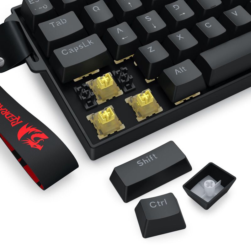 Teclado Redragon K617 HE Rapid Trigger 61 Tecla... image number null