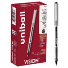 Bol&iacute;grafos Rollerball Uni-ball Vision, 0,7 Mm, Punta Fina, Tinta Negra