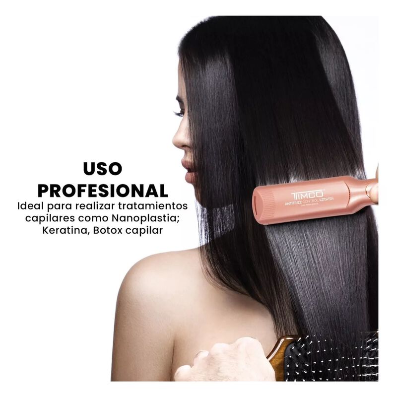 Alaciadora Timco  Antifrizz Control Keratin Ros... image number null