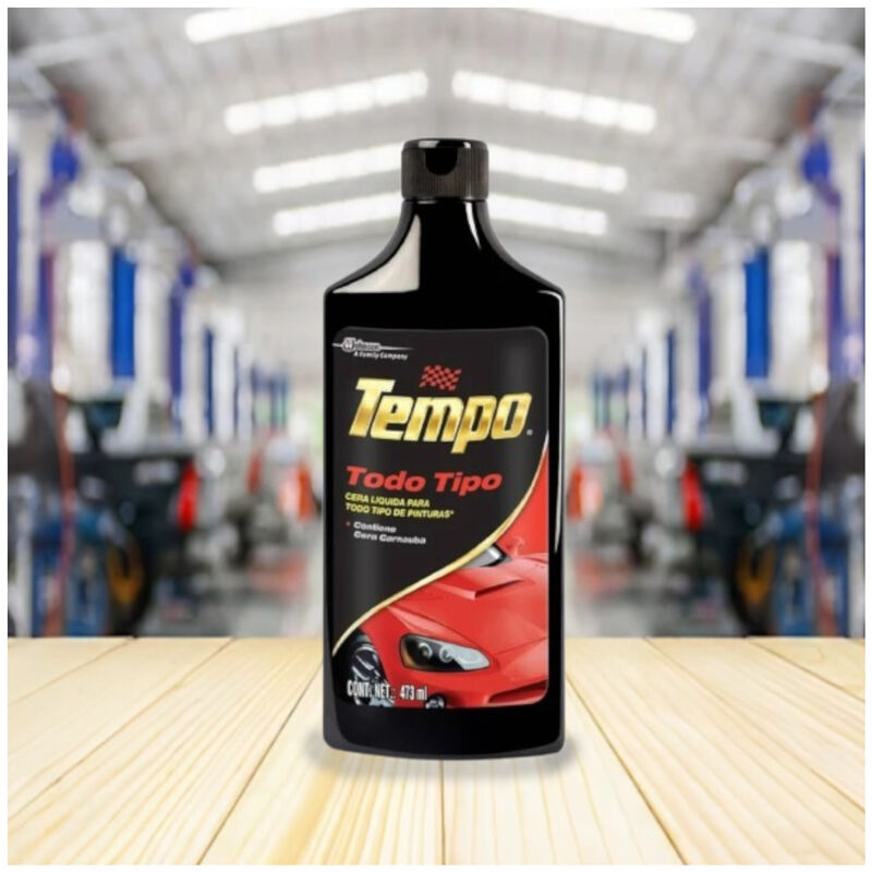 Cera Líquida Tempo todo tipo pinturas 473ml kit... image number null