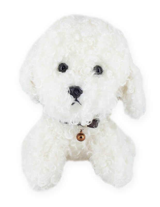 Peluche De Perro / Perrito Con Cascabel En Corr... image number null