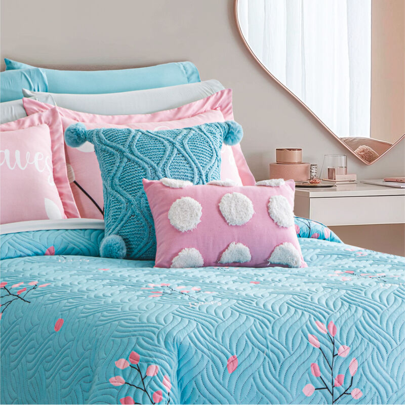 Colcha Neo Abril Con Fundas image number null