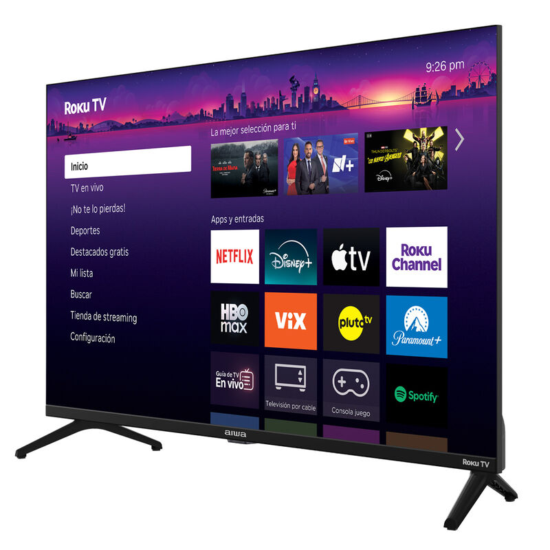 Pantalla Smart Tv 32 Roku Aiwa Qled Hd, 720p, 3... image number null