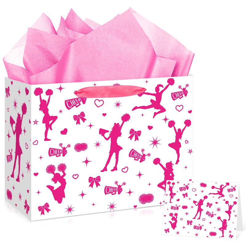 Set De Fiesta Rosa Para Animadoras Con Bolsa De... image number null