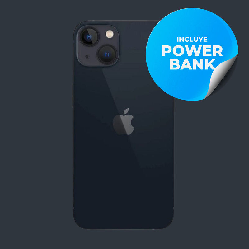 Iphone 13 Reacondicionado 128Gb Negro + Power B... image number null