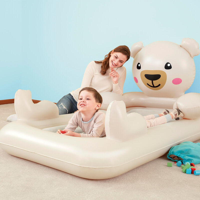 Colchón Inflable Infantil Decorado Oso 1 Modelo... image number null