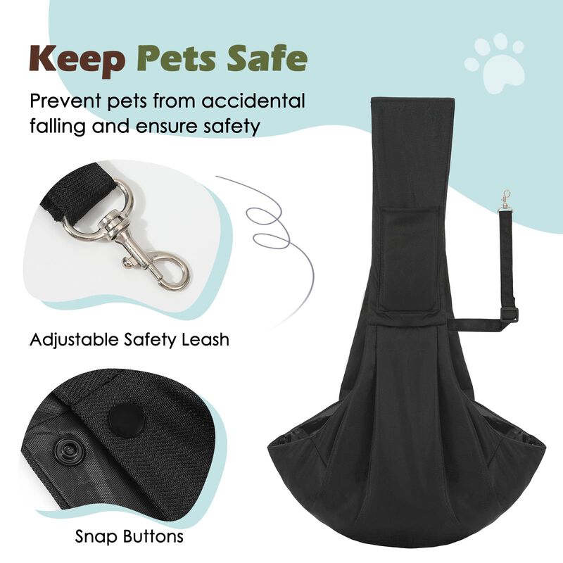 Portabeb&eacute;s Tipo Bandolera Para Perros Pawaboo D... image number null