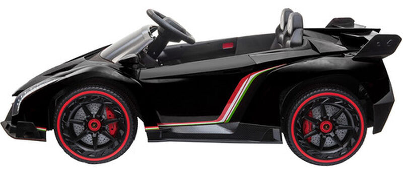 Carro Eléctrico Montable Lamborghini Negro Usb ... image number null
