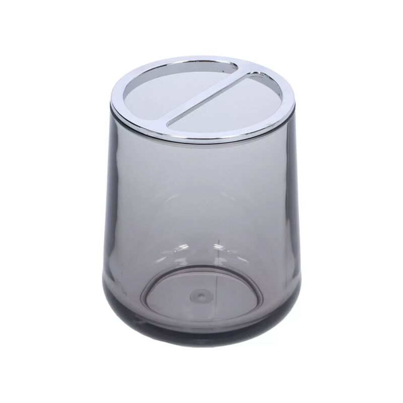 Portacepillos Fashion Acr&iacute;lico Humo Namaro Desi... image number null