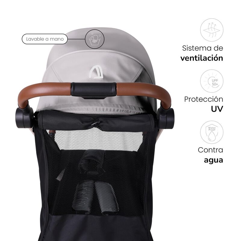 Carriola Compacta Unyotons K6 Beige Plegable image number null