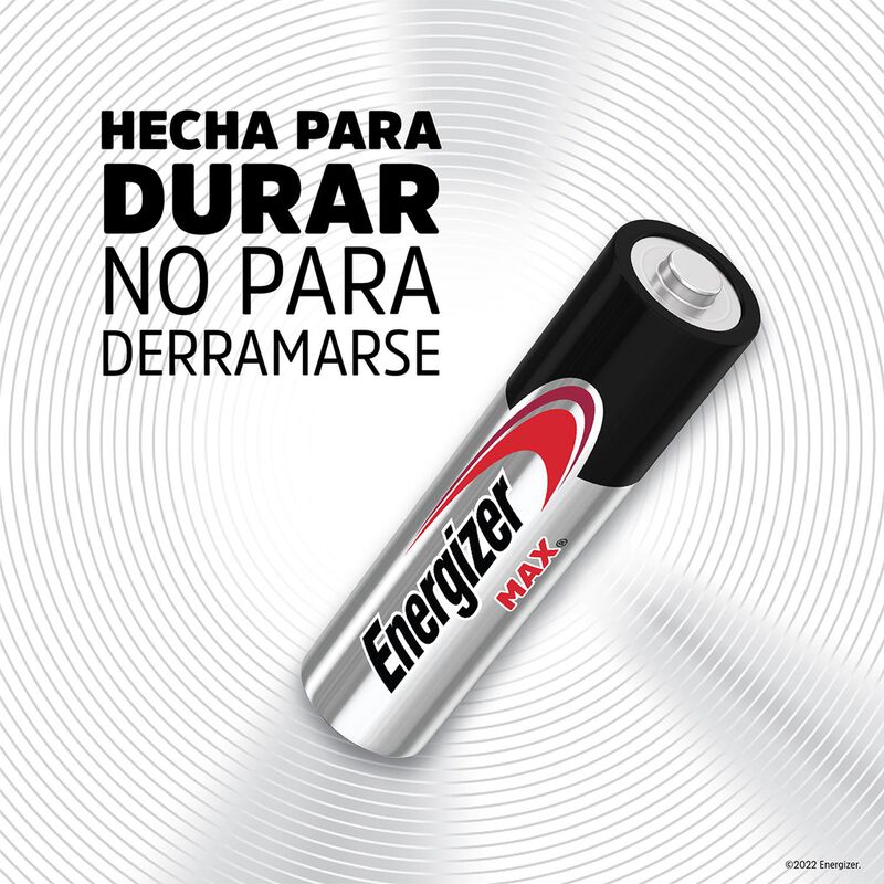 Pila Energizer Max Alcalina AAA Con 4 Piezas E9... image number null