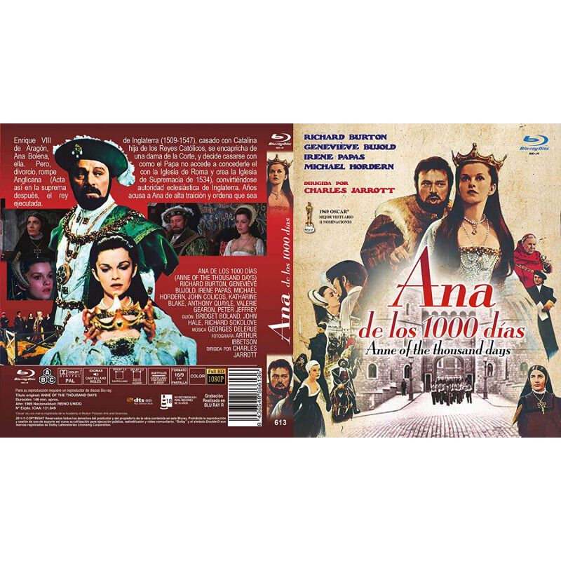 Ana De Los Mil D&iacute;as [blu-ray] (1969) Anne Of Th... image number null
