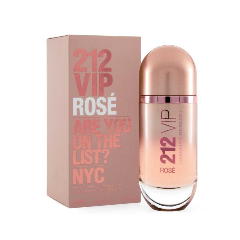 Perfume Carolina Herrera 212 Vip Rose Edp 80 Ml image number null