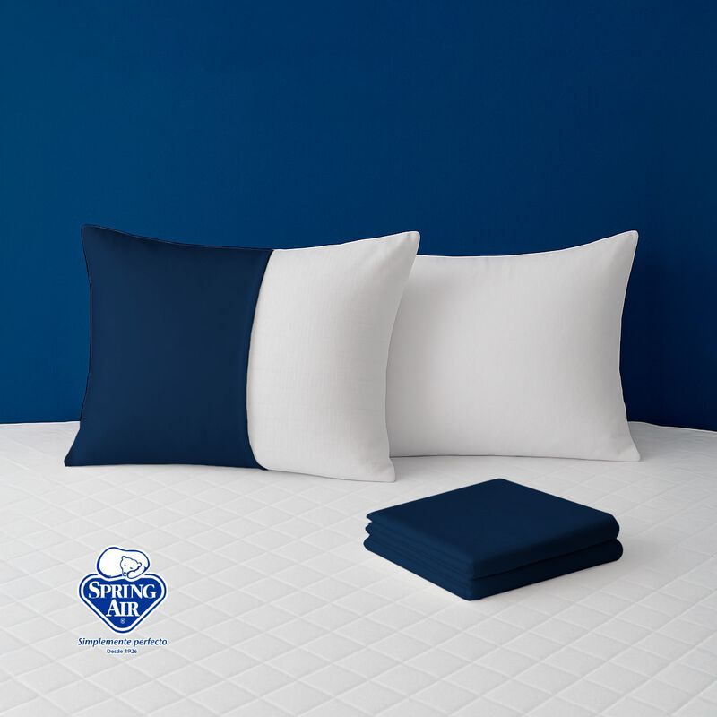 Spring Air Pack 2 Almohadas Peach Feel + Cubre ... image number null