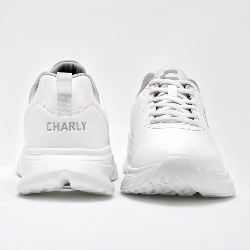 Charly Tenis deportivo para hombre blanco, aguj... image number null