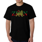 Camiseta Word Art Para Hombre - Zion &middot; One Love - Negro