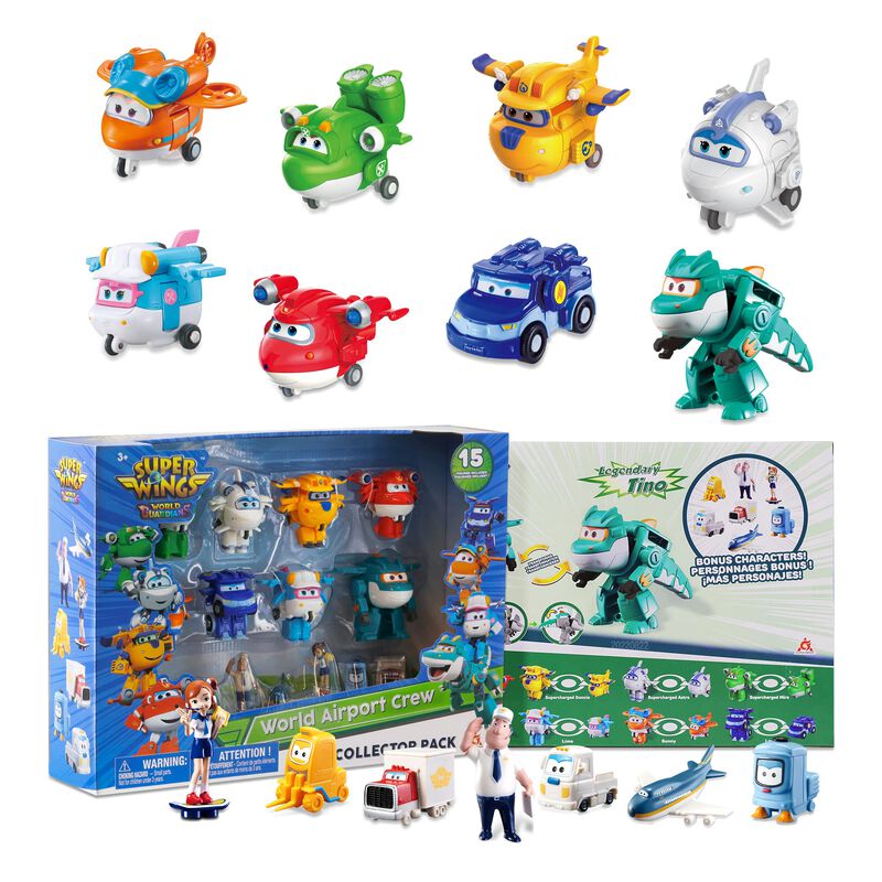 Paquete De 15 Unidades Toy Super Wings Transfor... image number null